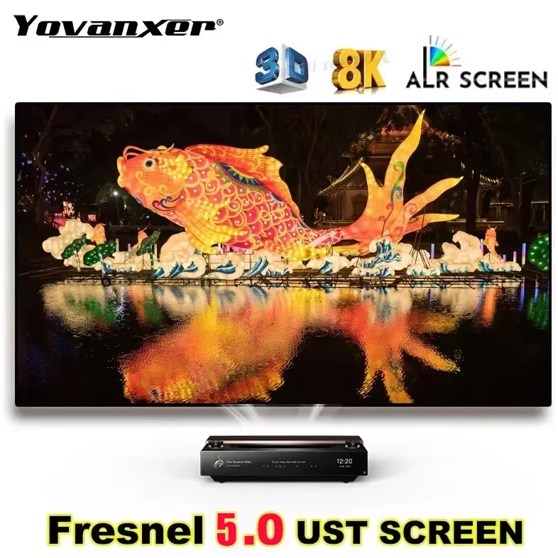 Френелевский проекционный экран Yovanxer ALR 5.0 для ультракороткофокусных проекторов